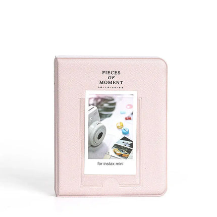 MyGiftHome 64 Pockets Photo Album for Fujifilm Instax Mini Film Pink