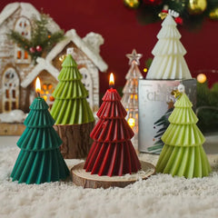 MyGiftHome Handcrafted Christmas Tree Scented Candles