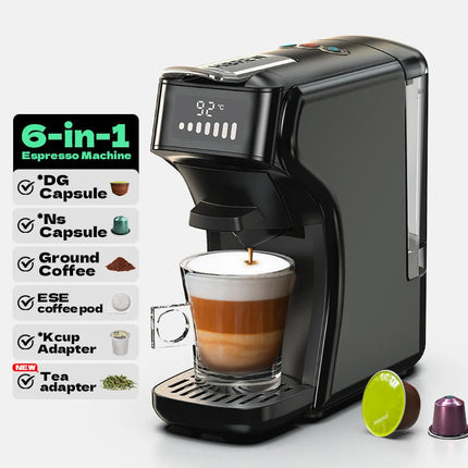 MyGiftHome 6-in-1 Capsule Coffee Machine