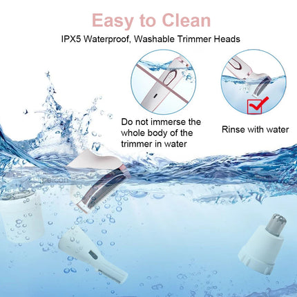 MyGiftHome 4-in-1 Electric Razor for Women