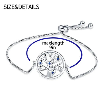 MyGiftHome 925 Sterling Silver Infinity Bracelets
