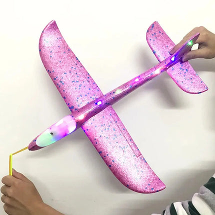 MyGiftHome Throwing Foam Airplane Toy 2 Flight Mode Glider MyGiftHome