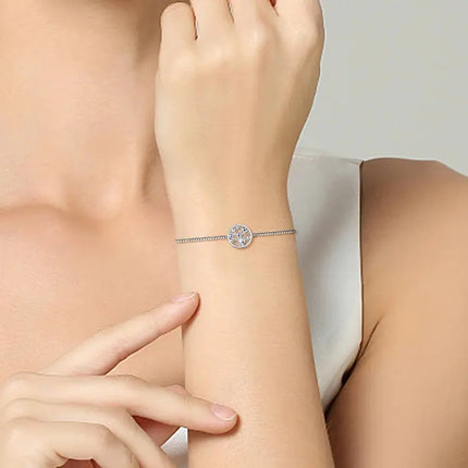 MyGiftHome 925 Sterling Silver Infinity Bracelets