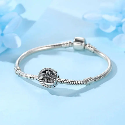 MyGiftHome S925 Silver Charms for Bracelet Necklace DIY Jewelry