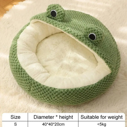 MyGiftHome Frog Shape Pet Nest Suitable for All Seasons MyGiftHome