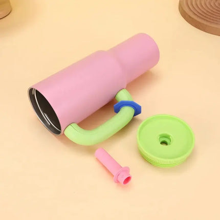 MyGiftHome 40oz Tumbler with Handle Insulated Ice Cup