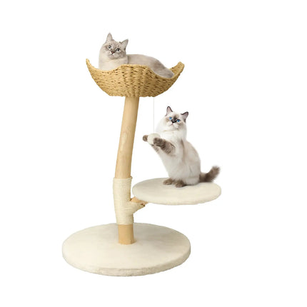 MyGiftHome Multi-Level Cat Tower with Scratching Posts-Style 4