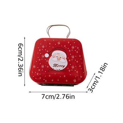 MyGiftHome Christmas Handbag Candy Tin Box