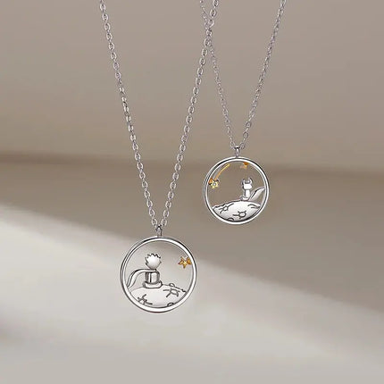MyGiftHome The Little Prince and The Fox Necklace