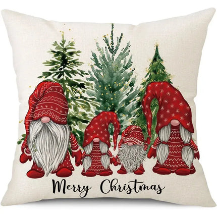 MyGiftHome Christmas Sofa Cushion Cover Pillowcase