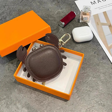 MyGiftHome Crab Coin Purse Earphone Storage Bag-Brown