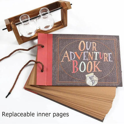 Our Adventure Book Scrapbook Photo Album 40 Pages