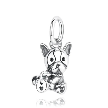 MyGiftHome S925 Silver Pet Charms for DIY Jewelry