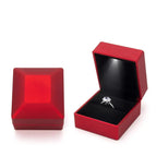 Square Ring Box (Red)