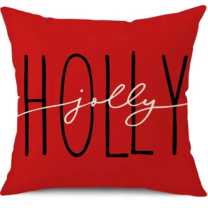 MyGiftHome Christmas Sofa Cushion Cover Pillowcase
