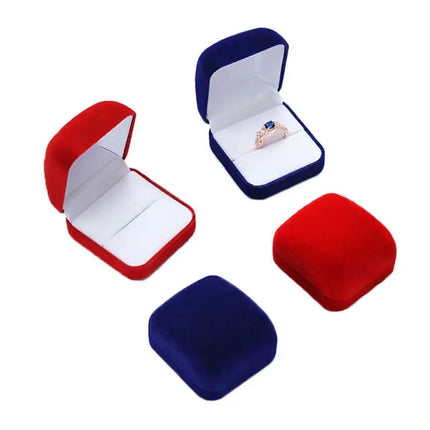 MyGiftHome Velvet Ring Box Jewelry Storage Gift Box MyGiftHome