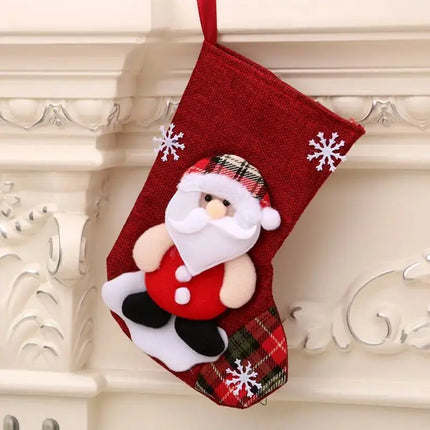 MyGiftHome Cartoon Christmas Socks Xmas Hanging Stockings-Style 14
