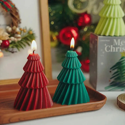 MyGiftHome Handcrafted Christmas Tree Scented Candles