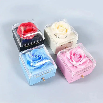 MyGiftHome Rose Jewelry Packaging Gift Box with Drawer MyGiftHome
