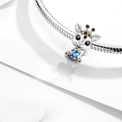 MyGiftHome 925 Sterling Silver Love Heart Charms