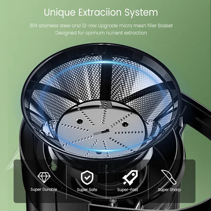 MyGiftHome Centrifugal Juicer Machine Fruit Veg Blender