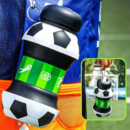 MyGiftHome 19oz Collapsible Silicone Ball Shaped Water Bottle