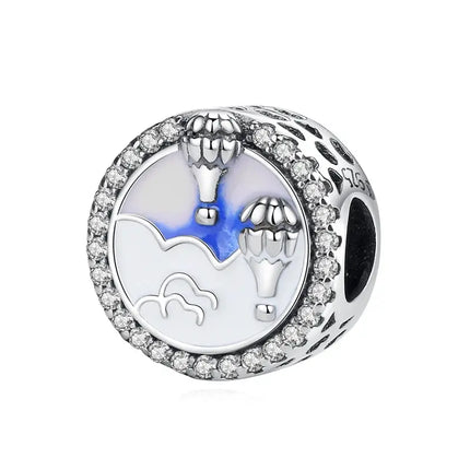 MyGiftHome S925 Silver Charms for Bracelet Necklace DIY Jewelry