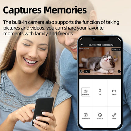 MyGiftHome 3L Automatic Pet Feeder with Camera