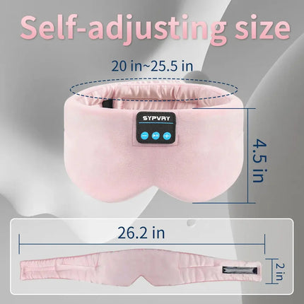 MyGiftHome Bluetooth Sleep Mask with Wireless Headphones