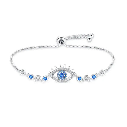 MyGiftHome 925 Sterling Silver Infinity Bracelets-Style 6