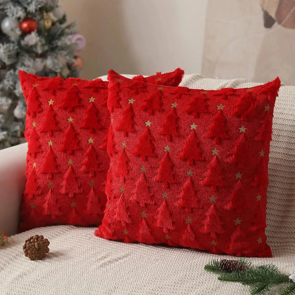 MyGiftHome Christmas Tree Cushion Cover