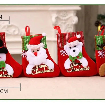 MyGiftHome Cartoon Christmas Socks Xmas Hanging Stockings