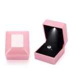 Square Ring Box (Pink)