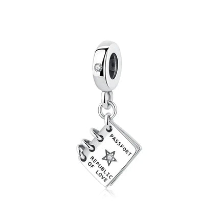 MyGiftHome S925 Silver Charms for Bracelet Necklace DIY Jewelry