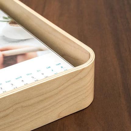 MyGiftHome Acrylic Wooden Photo Frame Herbarium Display Frame