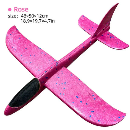 MyGiftHome Throwing Foam Airplane Toy 2 Flight Mode Glider MyGiftHome