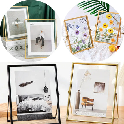MyGiftHome 4/6Inch Metal Floating Photo Frame