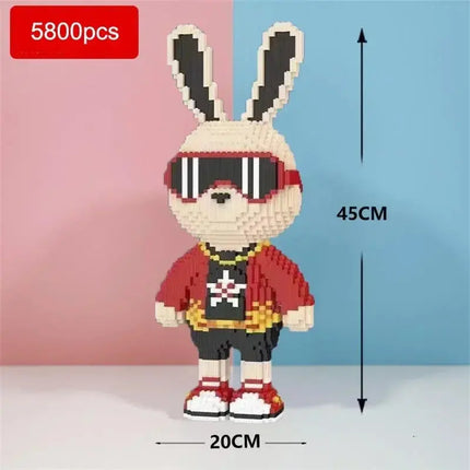 MyGiftHome 5800PCS Rabbit Micro Building Blocks Set-Style B