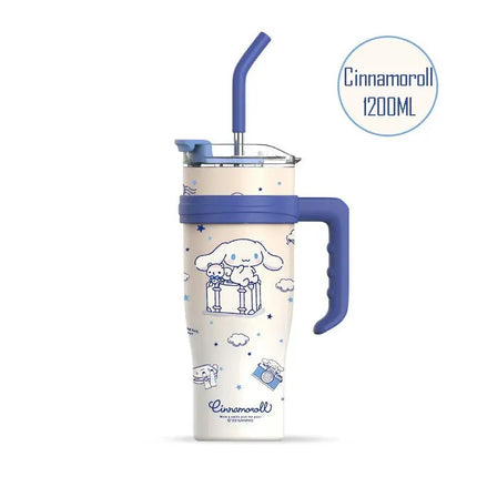 MyGiftHome 40oz Stainless Steel Tumbler with Handle-Cinnamoroll