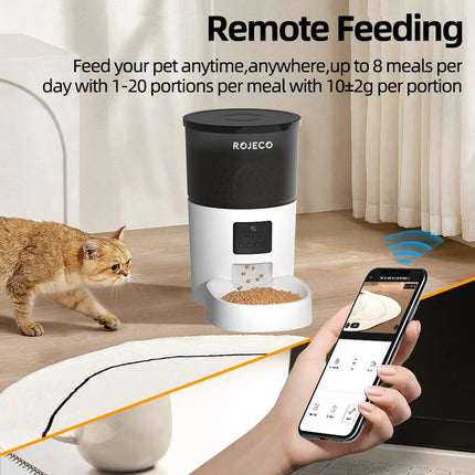 MyGiftHome 3L Automatic Pet Feeder with Camera