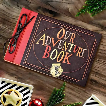 Our Adventure Book Scrapbook Photo Album 40 Pages