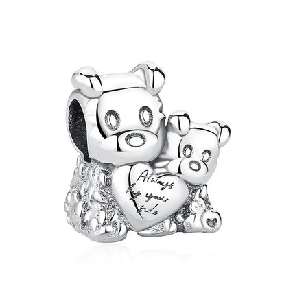 MyGiftHome S925 Silver Pet Charms for DIY Jewelry