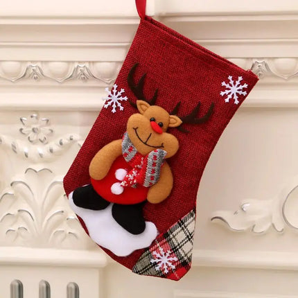 MyGiftHome Cartoon Christmas Socks Xmas Hanging Stockings-Style 15