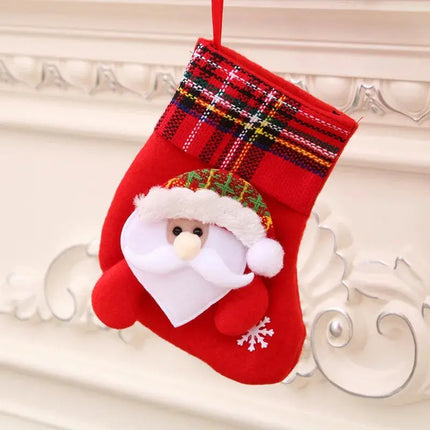 MyGiftHome Cartoon Christmas Socks Xmas Hanging Stockings-Style 12