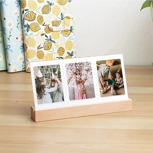 MyGiftHome Acrylic 3-in-1 Photo Frame with LED Light
