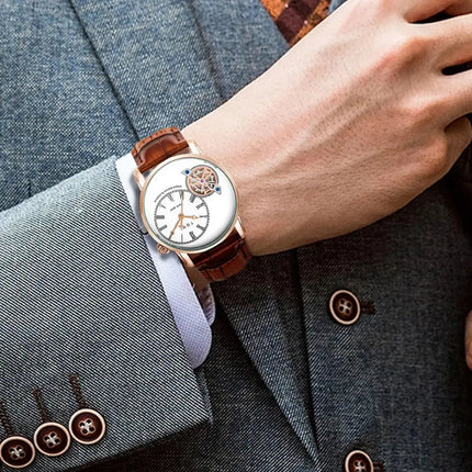 MyGiftHome Men’s Minimalist Watch with Dual Straps (TOMI)