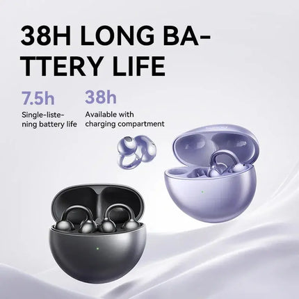 MyGiftHome Open Ear Free Clip-On Headphones Earbuds with Jewelry Design MyGiftHome