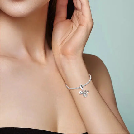MyGiftHome S925 Silver Bead Charm for DIY Jewelry