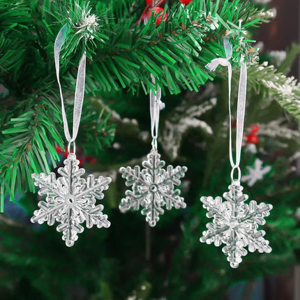 MyGiftHome Crystal Christmas Tree Ornaments Party Hanging Decor