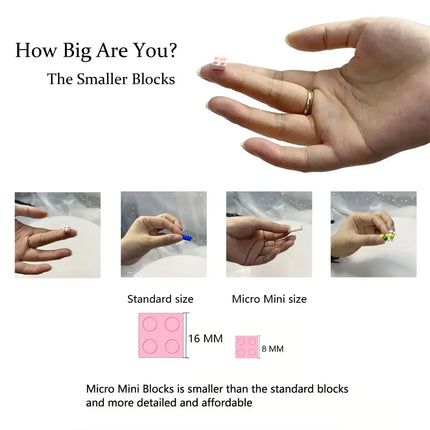 MyGiftHome Parrot Building Blocks 3D Bird Model